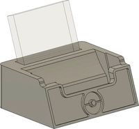 V2 - Gameboy Colour Stand-W Game Cartridge Slot by Estikuma