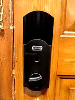 Battery Cover For Schlage Camelot Deadbolt by Blargedy