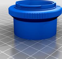 M42 lens adapter for Fujifilm X mount by Insane569