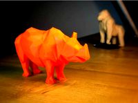 LOW POLY RHINO by _rob3D