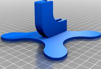 Fod til bagestål 6mm by MStoneDK