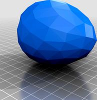 EASTER LOW POLY EGG by CharlesFr68