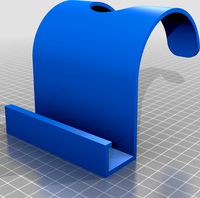 Dyson hairdryer holder for IKEA Lerberg shelf by m303