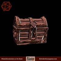 Strongbox Chest 28mm Mini by BelvedereHouseGames