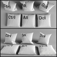 Подушки Ctrl Alt Del