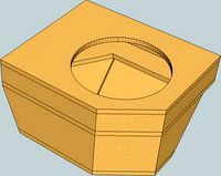 subwoofer box for a 08 to 11 dodge ram truck