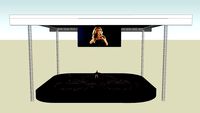 Celine Dion Stage - Lets Talk About Love Tour