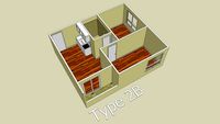 Condo room Type 2B