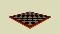 Chess and Backgammon Board