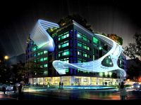 Office buildings 0393d model