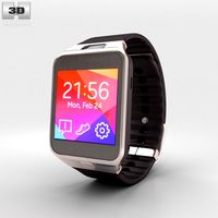 Samsung Galaxy Gear 2 Gold Brown3d model