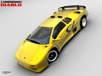 Lamborghini Diablo SV3d model