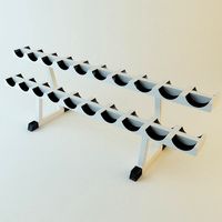 Dumbell Rack3d model