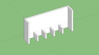 retaining wall/tennis wall