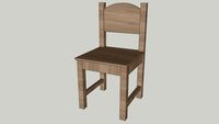 IKEA SUNDVIK Children's chair grey-brown