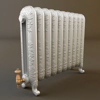 Ornate Antique Radiator3d model