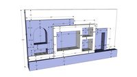 Entertainment Center all Dimensions