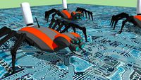 Robot micro spider