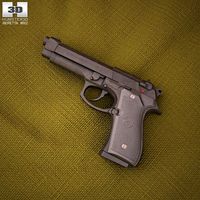 Beretta M93d model