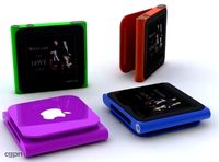 APPLE IPOD NANO MULTI TOUCH3d model