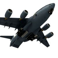 C-17 Globemaster with Interior3d model