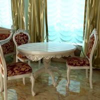 Baroque Style Table and Chairs3d model