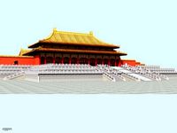 Famous Chinese temple building - 8 - Forbidden City3d model