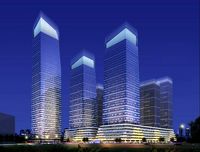 Skyscraper business center 0153d model