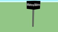 Signalétique Métro Marseille