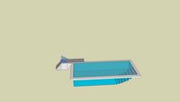Swimming pool and a jump thing