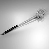 medieval spiked ball mace