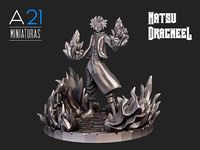 Natsu Dragneel 3D Model NOW WITH BASE | 3D