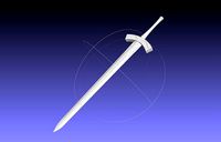 Fate Saber Excalibur Sword Printable Assembly | 3D