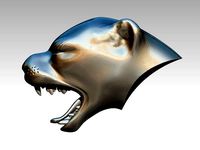 Tiger Cat Lion Angry Roar Head Bust  | 3D