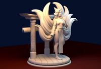 Kitsune goddess | 3D