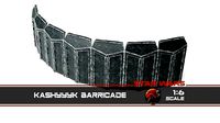 Kashyyyk barricade 1-6 scale | 3D