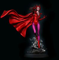 Fanart Feiticeira Escarlate | 3D