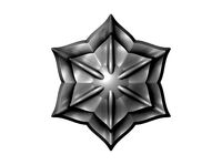6 Leaf  Corola Flower Rosette | 3D