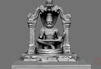 Lakshmi Narasimha statue replica | 3D