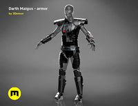 Darth Malgus armor - Star Wars | 3D