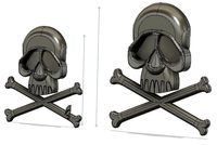 Great Harlock Pins | 3D