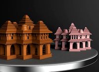 Lotus Mahal Replica | 3D