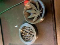 GRINDER LOGO MARIJUANA | 3D