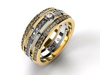 Ring 0138e all sizes | 3D