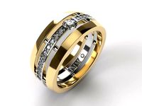 Ring 0138b all sizes | 3D