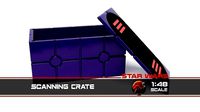 Star Wars Death Star Scanning Crate with open lid 1-48 scale | 3D