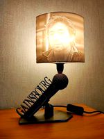 Lampe Serge Gainsbourg  et litophane  | 3D