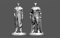 BATMAN BRUCE WAYNE STATUE DC JUSTICE LEAGUE | 3D