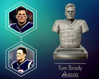 Tom Brady 3D Sculpture | 3D
