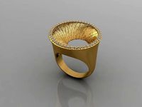 T189- Diamond ring | 3D